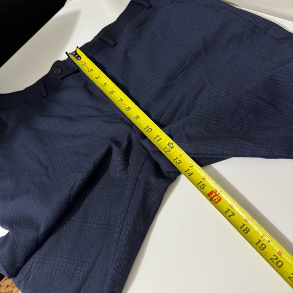 Ralph Lauren Men's Dark Blue wool blend quite luxury Dress Pants - Picture 6 of 8